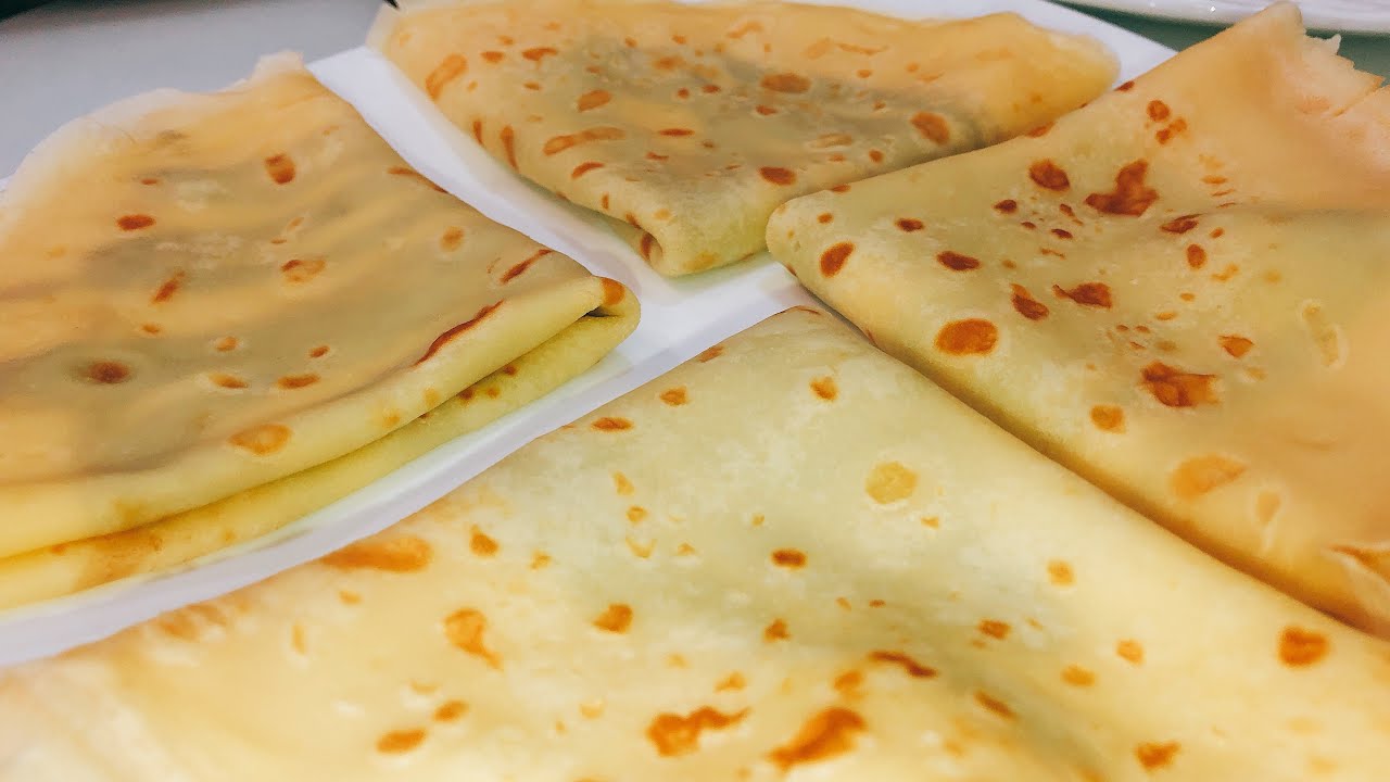 طريقة عمل كريب المحلات في المنزل بمكونات مضبوطة جداً