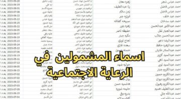 الآن.. أسماء المشمولين في الرعاية الاجتماعية بالعراق الوجبة الأخيرة 2023 عبر موقع وزارة العمل