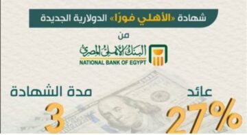 “بالدولار بالجنيه هتربح هتربح”.. تفاصيل الشهادة الدولارية من البنك الأهلي المصري بفائدة تصل لـ 9%