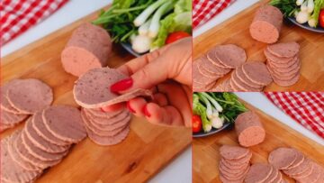 مضمون وطعمه يجنن.. أسهل طريقة لعمل اللانشون في البيت بدون لحمة