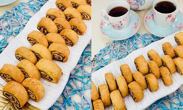 بسكويت العجوة قراقيش بحشو العجوة أحلى من الجاهز 5 بسكويت العجوة قراقيش بحشو العجوة أحلى من الجاهز