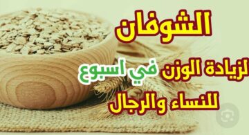 وصفة الشوفان لزيادة الوزن في اسبوع فقط شكل الجسم هيتغير 180 درجة