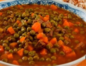طبيخ البازلاء على الطريقة المصرية زي أمهاتنا طعم ونفس بدون لحوم