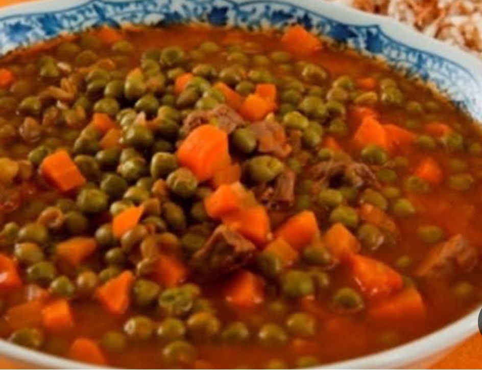 طبيخ البازلاء على الطريقة المصرية زي أمهاتنا طعم ونفس بدون لحوم