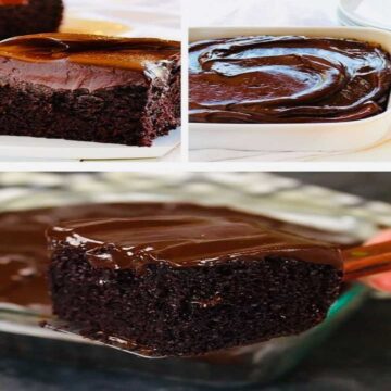 احلي كيكة شيكولاتة بالصوص السايح اللذيذ ب 1 بيضة.. مش هتبطلي تعمليها