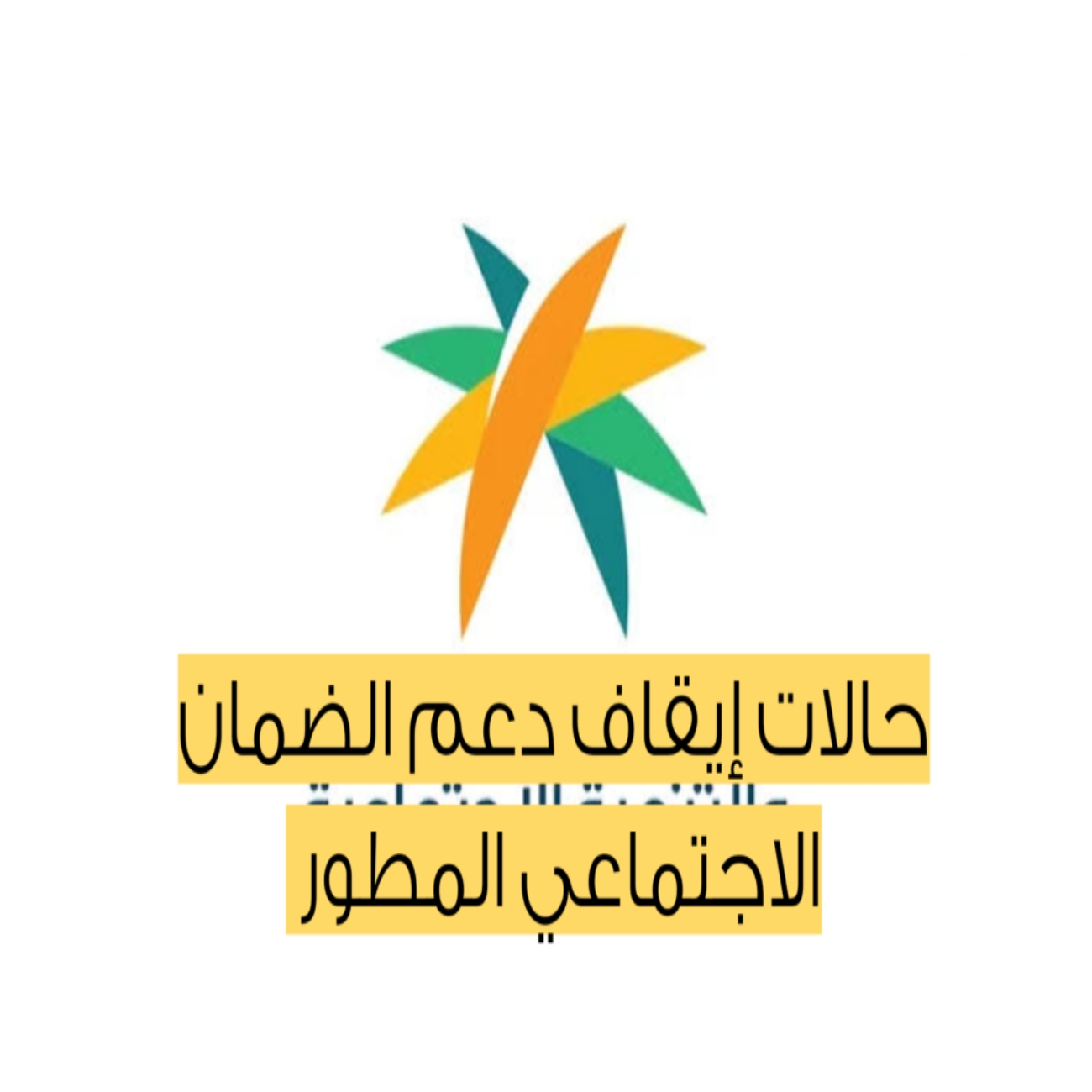ماهي حالات إيقاف دعم صرف معاش الضمان الاجتماعي المطور؟ .. مع أهم الشروط لخالة الاهلية