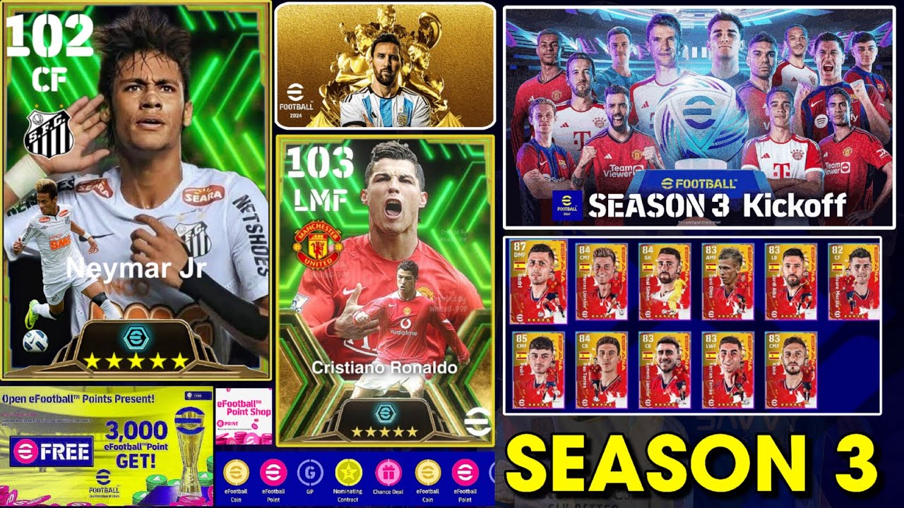 موعد نزول الموسم الثالث بيس eFootball 2024 موبايل وطريقة تحميل اي فوتبول 24 مجانا للموسم الحالي 5 موعد نزول الموسم الثالث بيس eFootball 2024 موبايل وطريقة تحميل اي فوتبول 24 مجانا للموسم الحالي