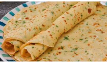 طريقة عمل الكريب التركي بالجبنة والبقدونس