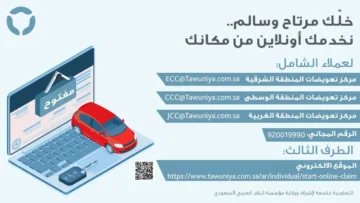 استعلام مطالبة من التعاونية في السعودية 1445