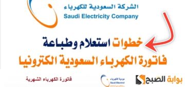الاستعلام عن فاتورة الكهرباء السعودية 1446 برقم الحساب في 5 خطوات مجانا
