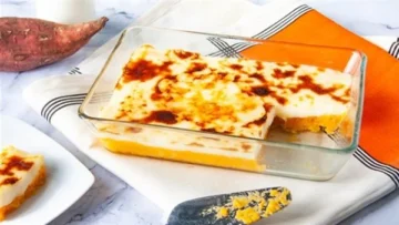 طريقة عمل صينية بطاطا بالبشاميل وصفة شتوية تدفي في برد الشتا