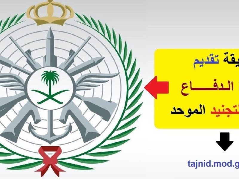كيفية التقديم في وظائف وزارة الدفاع التجنيد الموحد 1445 رجال ونساء 5 كيفية التقديم في وظائف وزارة الدفاع التجنيد الموحد 1445 رجال ونساء