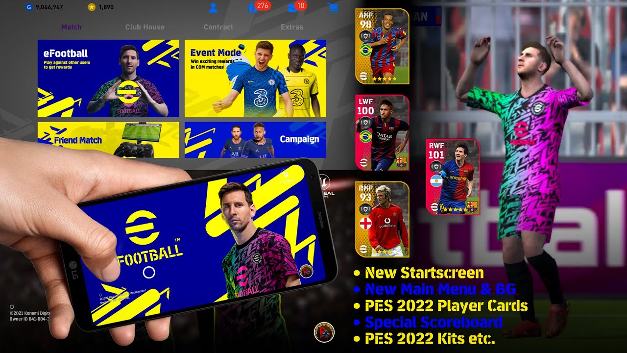 نزلها وألعب مع أصحابك خطوات تحميل لعبة Efootball إي فوتبول في 3 دقائق