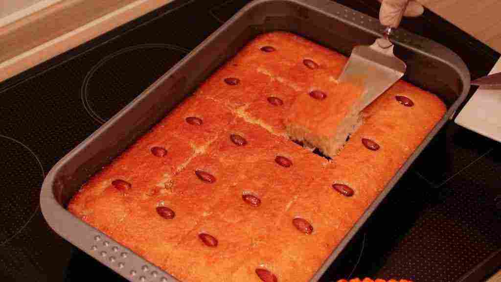 طريقة عمل البسبوسة بدون بيض والطعم حكاية أحلى من الجاهزة