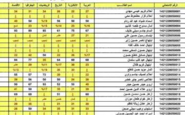 هنا ” epedu.gov.iq” نتائج الثالث المتوسط الدور الاول 2024 في العراق