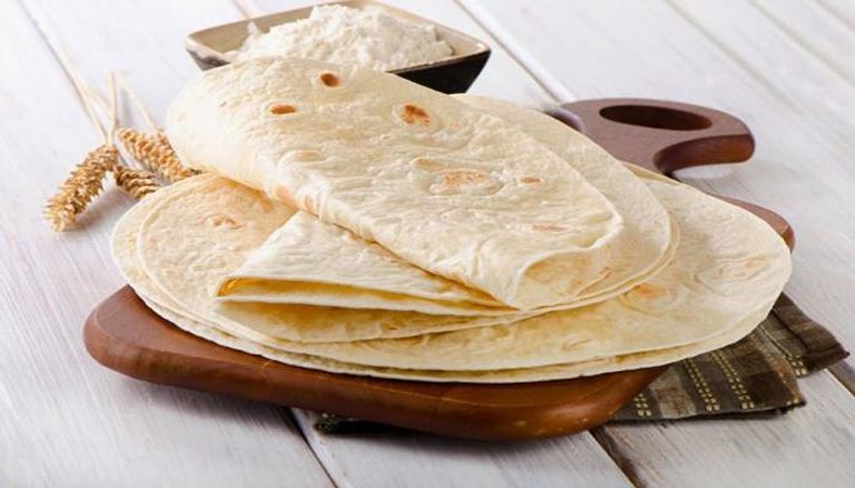 عيش سوري مقرمش وطري في المنزل زي المحلات بدون فرن أو صاج