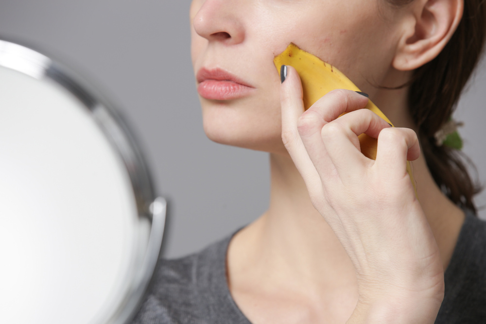 ماسك طبيعي للشعر والبشرة والنتيجة خلال ساعات قليلة بقشر الموز