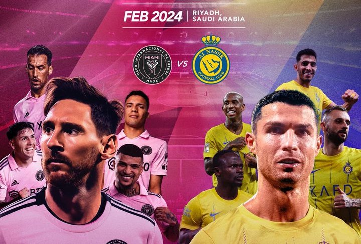 موعد مباراة انتر ميامي والنصر في كأس موسم الرياض 2024 .. لقاء تاريخي بين ميسي ورنالدو 5 موعد مباراة انتر ميامي والنصر في كأس موسم الرياض 2024 .. لقاء تاريخي بين ميسي ورنالدو