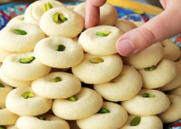 أسهل طريقة لعمل الغريبة الناعمة مثل الجاهزة من المحلات