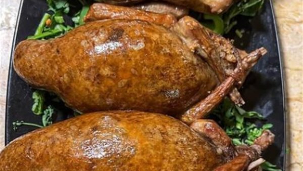 خطوات عمل الحمام المحشي بالفريك 5 خطوات عمل الحمام المحشي بالفريك