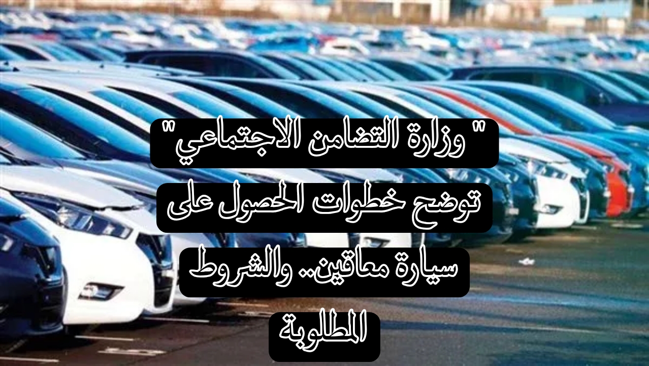 " وزارة التضامن الاجتماعي" توضح خطوات الحصول على سيارة معاقين.. والشروط المطلوبة 5 ” وزارة التضامن الاجتماعي” توضح خطوات الحصول على سيارة معاقين.. والشروط المطلوبة
