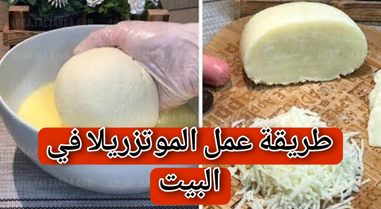 "مش هتشتريها من بره تاني" طريقة عمل الموتزريلا في البيت بمكونين فقط 5 “مش هتشتريها من بره تاني” طريقة عمل الموتزريلا في البيت بمكونين فقط