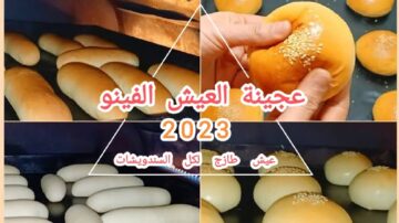 عجينة العيش فينو والقرص هشة ناجحة بطريقة عجن جديدة اعمليه بدقيق الشوفان