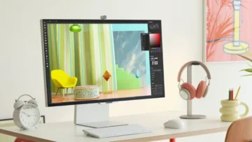 سامسونج تطلق شاشة ViewFinity S9 الجديدة بتصميم فائق الإتساع ومستشعر للإضاءة