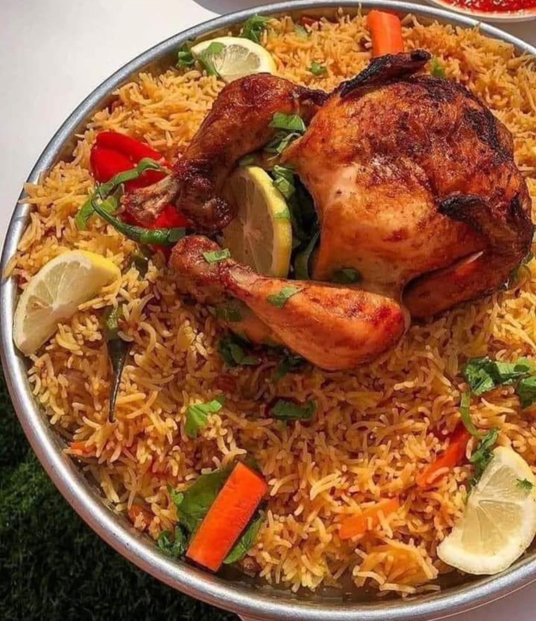 كبسة الدجاج الخليجي أسرع أكلة تجددي بيها سفرتك وتفرحي أسرتك