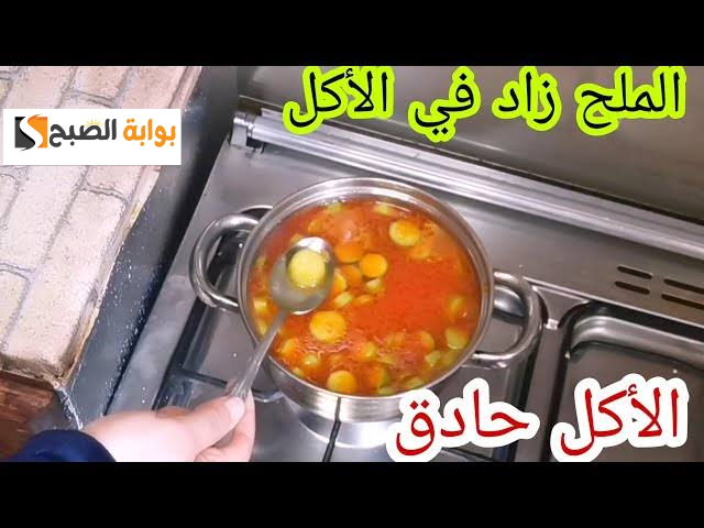 لو الملح زاد منك في الأكل جبنالك الحل... أسهل وأفضل طريقة للتخلص من الملح الزيادة في الأكل 5 لو الملح زاد منك في الأكل جبنالك الحل… أسهل وأفضل طريقة للتخلص من الملح الزيادة في الأكل