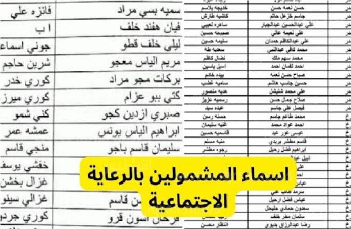 “منصة مظلتي” الاستعلام عن أسماء المشمولين في الرعاية الاجتماعية الوجبة الأخيرة 2023 والأوراق المطلوبة للحصول على الدعم 