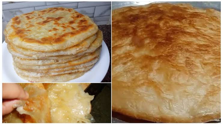 بكوباية دقيق واحدة اعملى أحلى فطير طاسة مورق وبدون فرن بطعم وريحة لا تقاوم