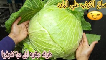 الواحدة هتخلص في دقيقة.. طريقة مبتكرة لسلق وتقطيع الكرنب بسرعة مش هتتخيليها