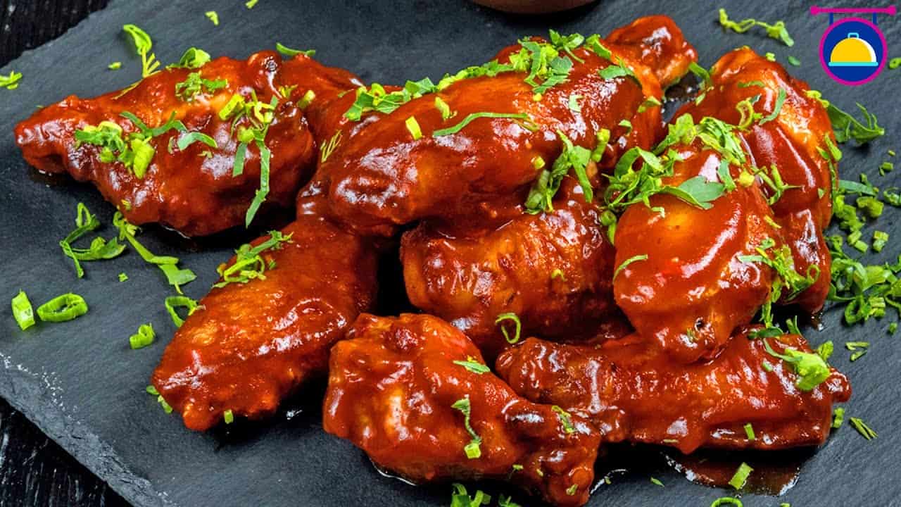 أجنحة الفراخ بصوص الباربكيو تتبيلة رائعة ووصفة سهلة وشهية