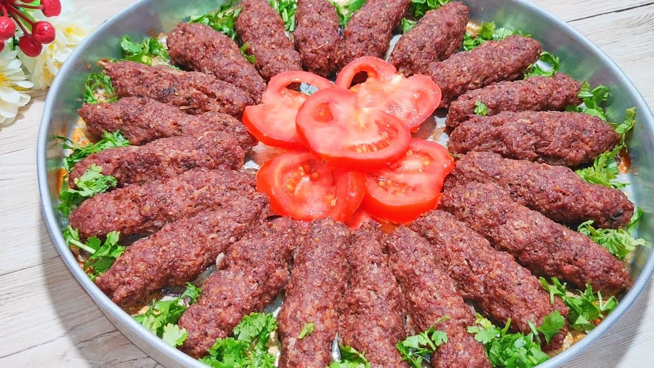 كفته البرغل من نصف كيلو لحمه عملت كميه كبيره جربيها بنفسك