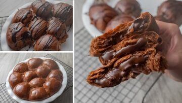 غرقانة شوكولاتة فطائر خليه النحل بعجينة قطنيه طعمها لا يقاوم حضريها لأطفالك وضيوفك سريعة وسهلة