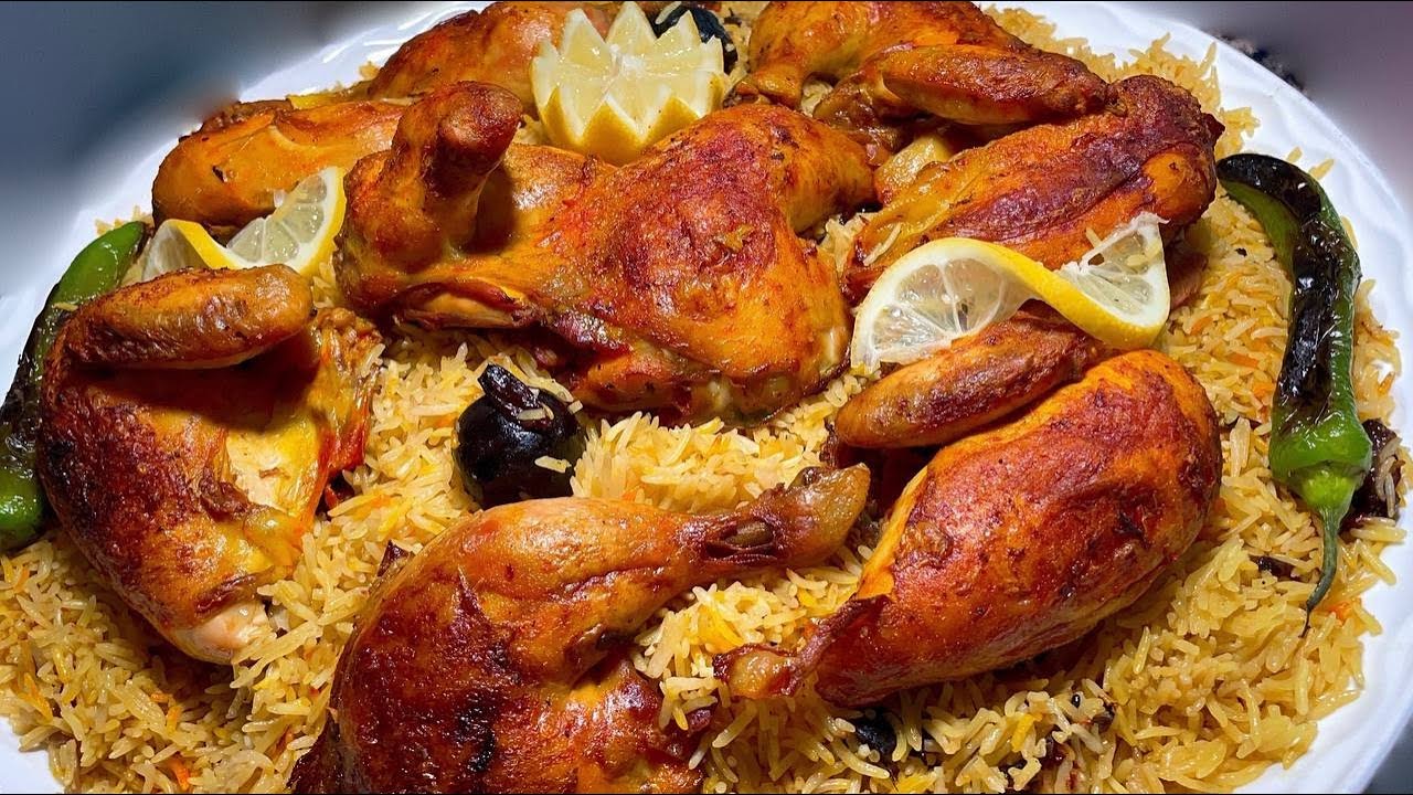 طريقة عمل مندي الدجاج على أصوله بأسرار المطاعم مع سلطة الدقوس بطعم رهيب لا يقاوم