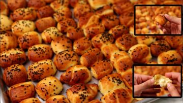 ٥٠ قطعة باتية.. بنص كيلو دقيق بس هش ومورق وطري .. اولادك هيعشقوه وهيطلبوه كل يوم