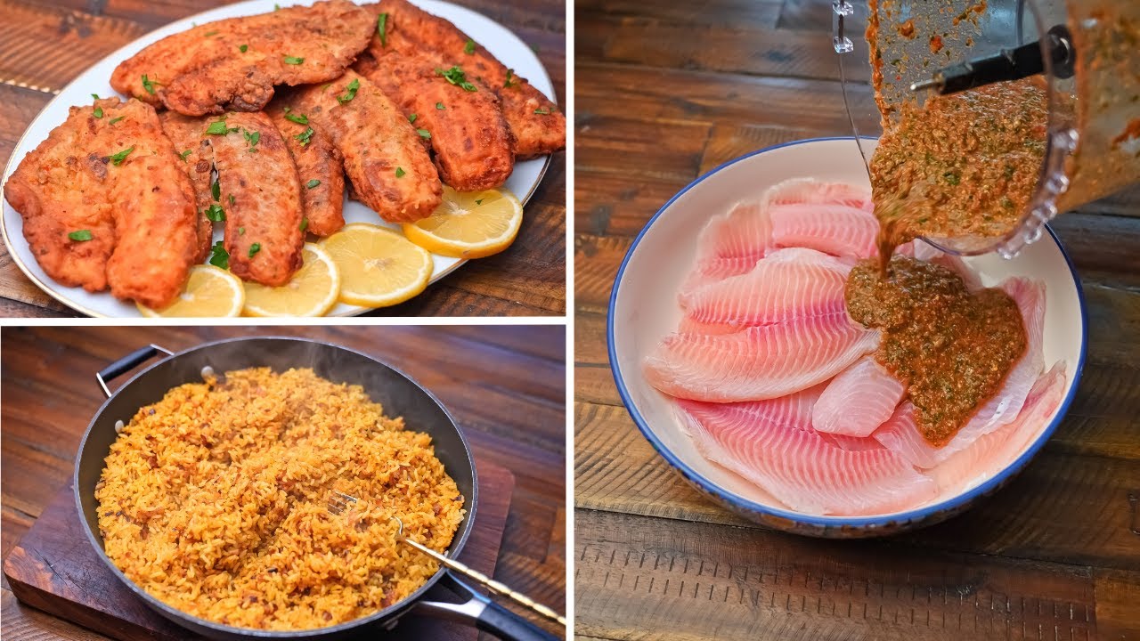 بطعم شهي مفيش زيه.. أرز الصيادية بلونه البني بدون ما يعجن هتعمليه زي محلات السمك