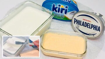 في البيت وبأٌقل المكونات طريقة تحضير الجبنة الكريمي