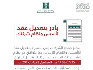 تعديل عقد شركة الكترونيا 1445 بالخطوات الصحيحة من الموقع الرسمي