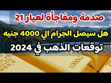 الحقوا اشتروا بسرعة .. خبير اقتصادي يفجر مفاجأة ويعلن حقيقة وصول سعر الذهب إلى 4000 جنيه في هذا الموعد