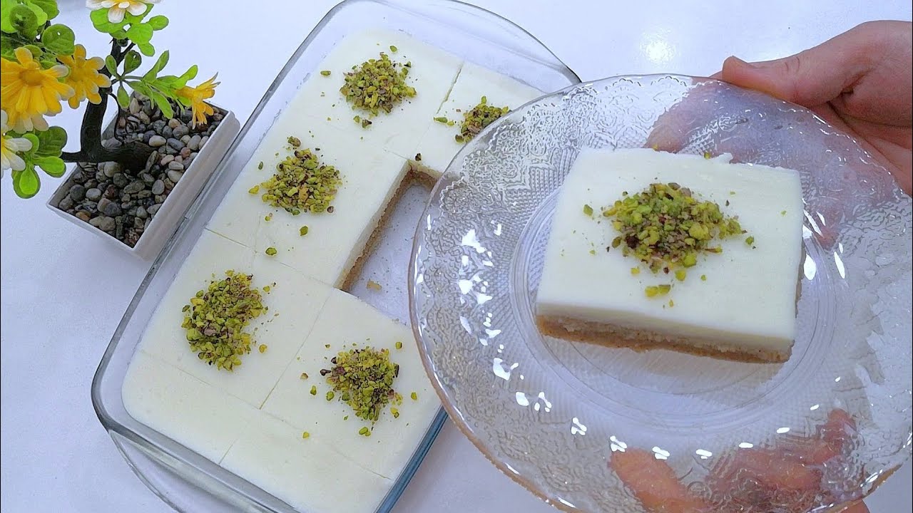 طريقة عمل حلى السميد بدون فرن