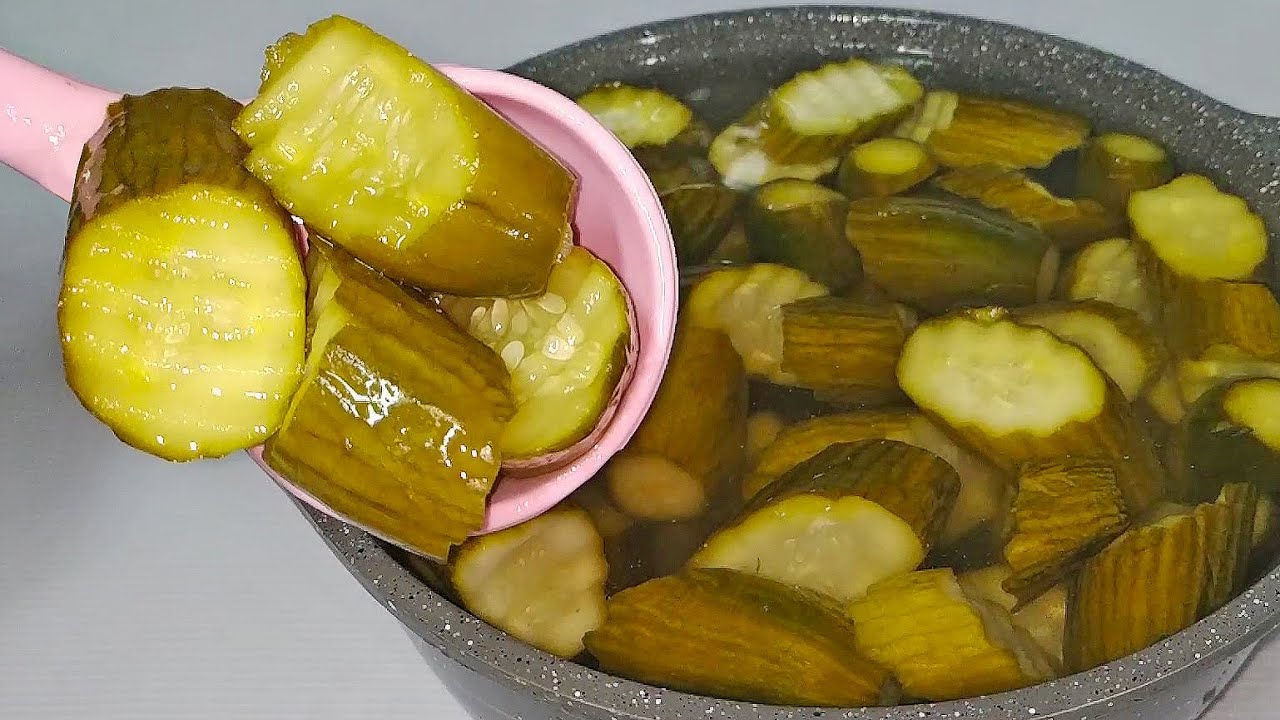 الحقي هاتيه وخلليه في رمضان الخيار المخلل المضبوط مقرمش لأخر واحدة من السنه للسنه بطريقة المصانع 5 الحقي هاتيه وخلليه في رمضان الخيار المخلل المضبوط مقرمش لأخر واحدة من السنه للسنه بطريقة المصانع