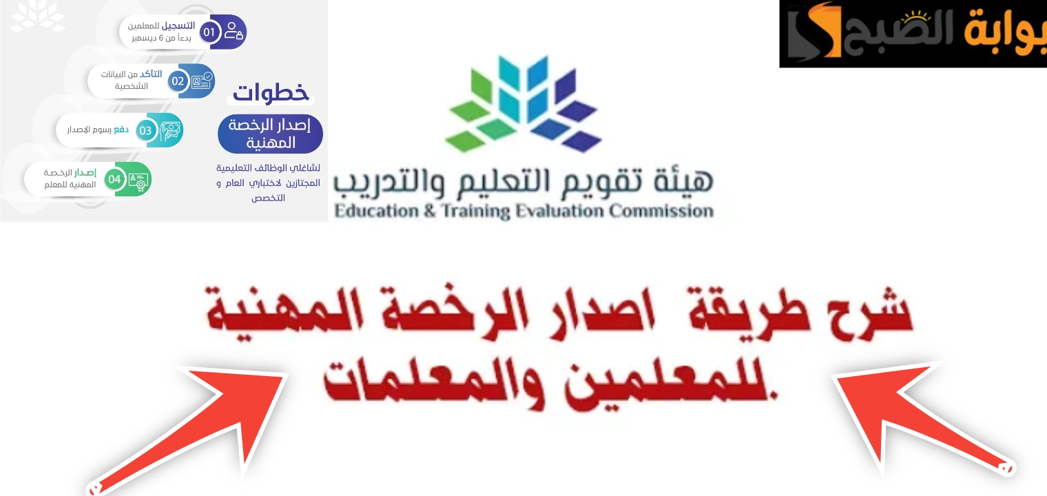 شروط إصدار الرخصة المهنية للمعلمين وخطوات التسجيل والرسوم المطلوبة 2024 - 1445 5 شروط إصدار الرخصة المهنية للمعلمين وخطوات التسجيل والرسوم المطلوبة 2024 – 1445
