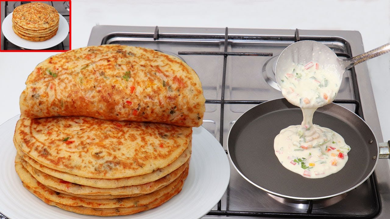 وصفة سهلة وسريعة .. فطائر الجبن والخضروات في الطاسة لفطور أو عشاء شهي لذيذ ومميز
