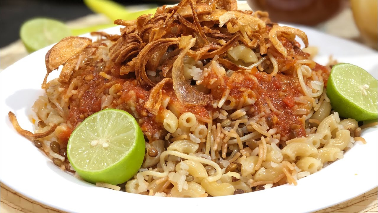 أسرع غداء .. كشري الحلة الواحدة وبطعم أفضل من المطاعم