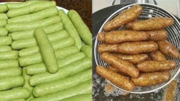 سر عمل كفتة الأرز خضراء اللون بالخلاط الكهربائي لا تكش أو تفك وبأقل تكلفة من مطبخي
