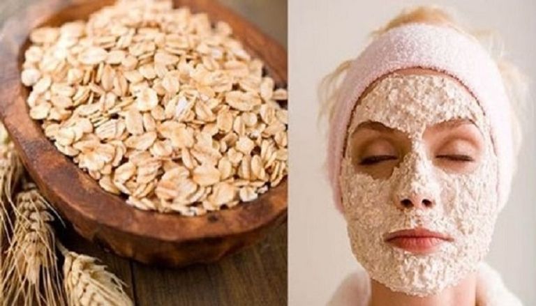 لبشرة بيضاء وصحية بامكونات الطبيعية ماسك الشوفان والنشا