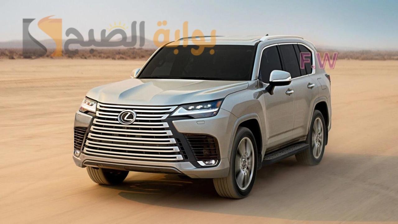 مواصفات لكزس LX600 2024 الشكل الجديد منافسة لاندكروزر وسوبربان العائلية القوية سعر Lexus LX600 2024 الرسمي 5 مواصفات لكزس LX600 2024 الشكل الجديد منافسة لاندكروزر وسوبربان العائلية القوية سعر Lexus LX600 2024 الرسمي